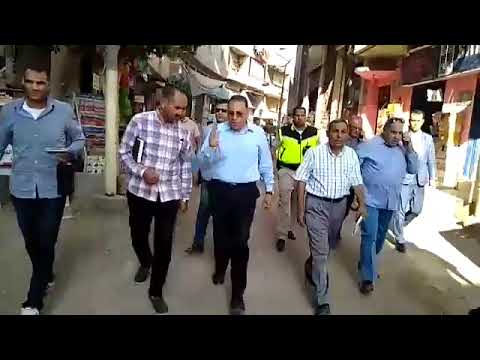 محافظ الشرقية فى جولة مفاجئة لشوارع مدينة بلبيس