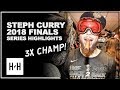 Stephen Curry EPIC Full Series Highlights vs Cavaliers 2018 NBA Finals - 3x CHAMPION!
