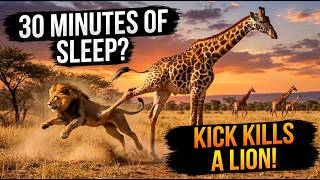 Why Giraffes Sleep Only 30 Minutes a Day — The Least Sleeping Mammal on Earth