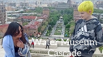 Yerevan Armenia,Cascade,Water Museum,Thousand step[4K]