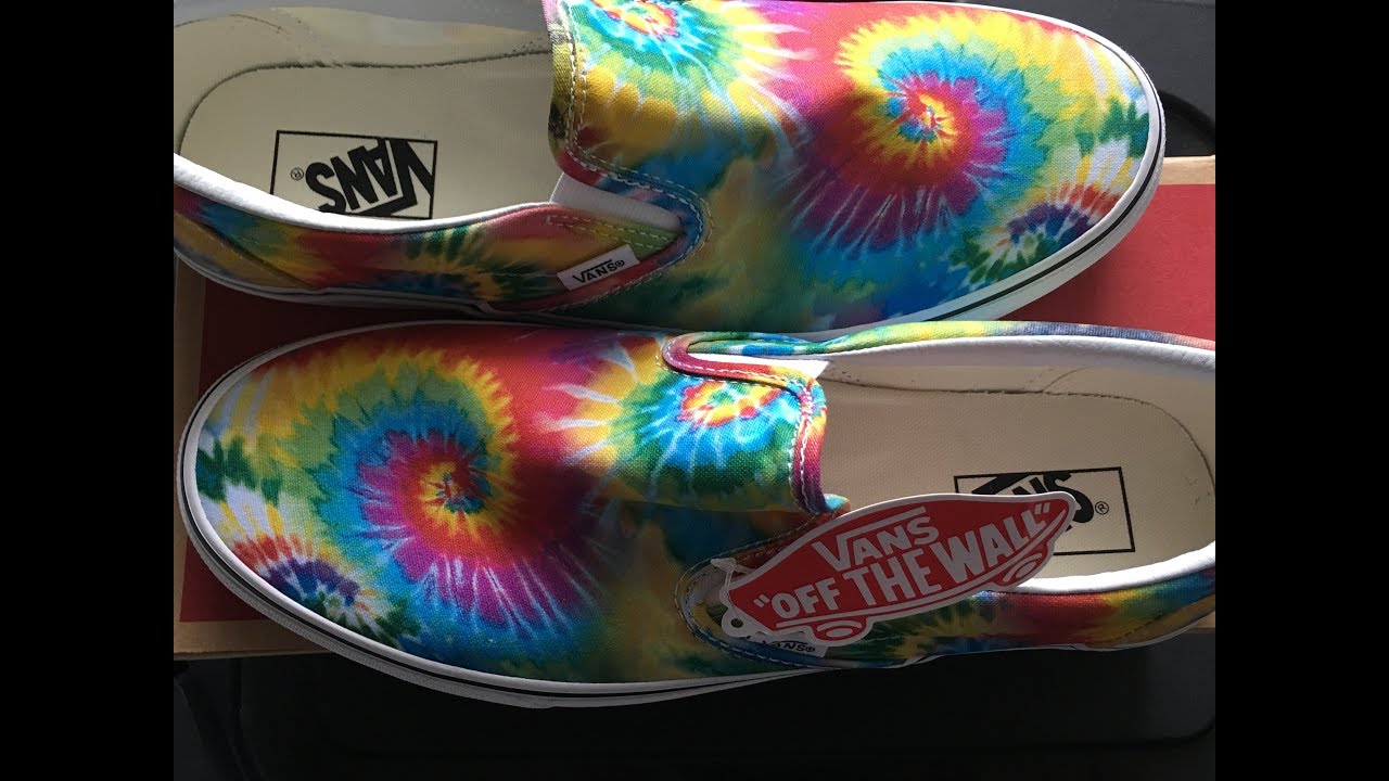 dip dye vans