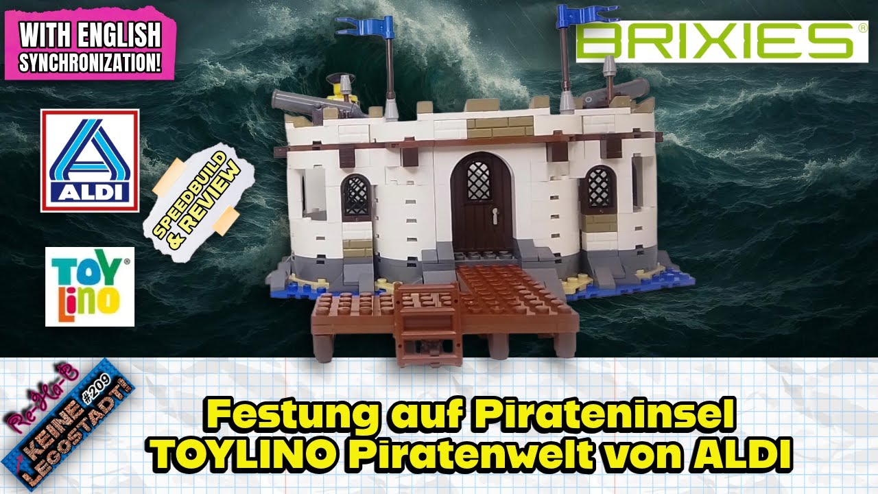 ALDI TOYLINO | Piratenwelt - FESTUNG AUF PIRATENINSEL Review! | 
