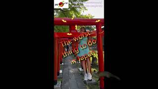 Pull-Ups At Torii Gates By Unwanted Foreigners