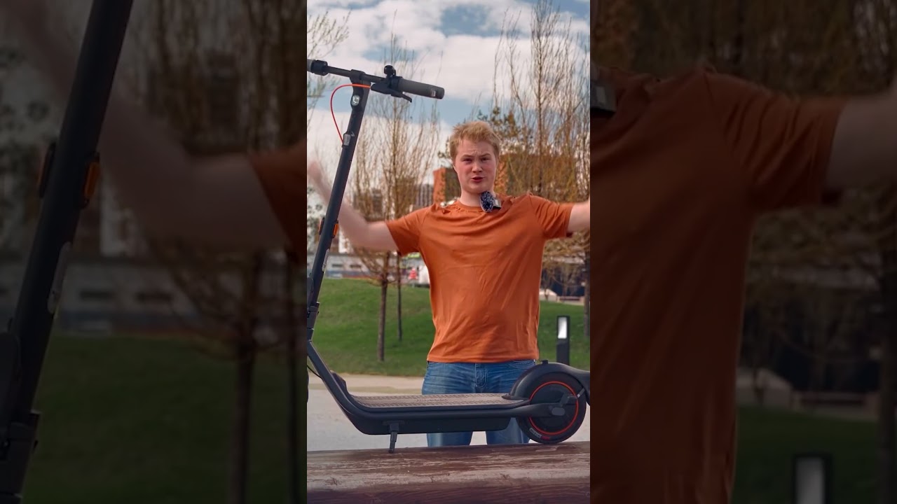 Новый электросамокат Segway F65U