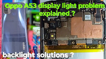 Fix Your Oppo A53 Display LIGHT Problem NOW?