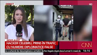 Famous hacker caught in traffic with fake diplomatic plates