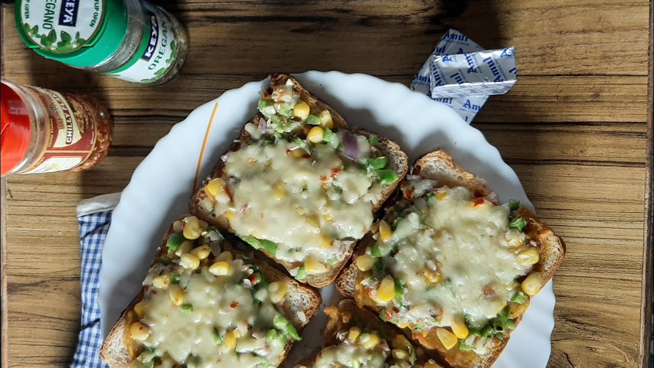 Instant tawa and oven bread pizza recipe bread pizza recipe bread