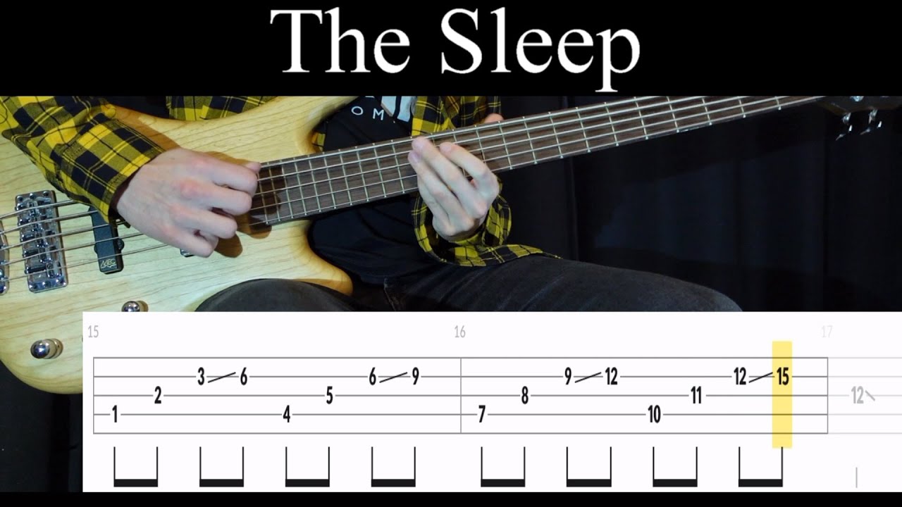 The Sleep (Pantera) - Bass Cover (With Tabs) by Leo Düzey