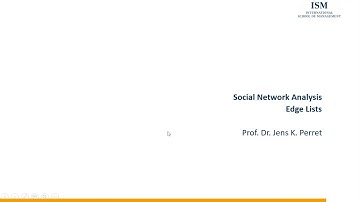 Social Network Analysis - Working with Edge Lists