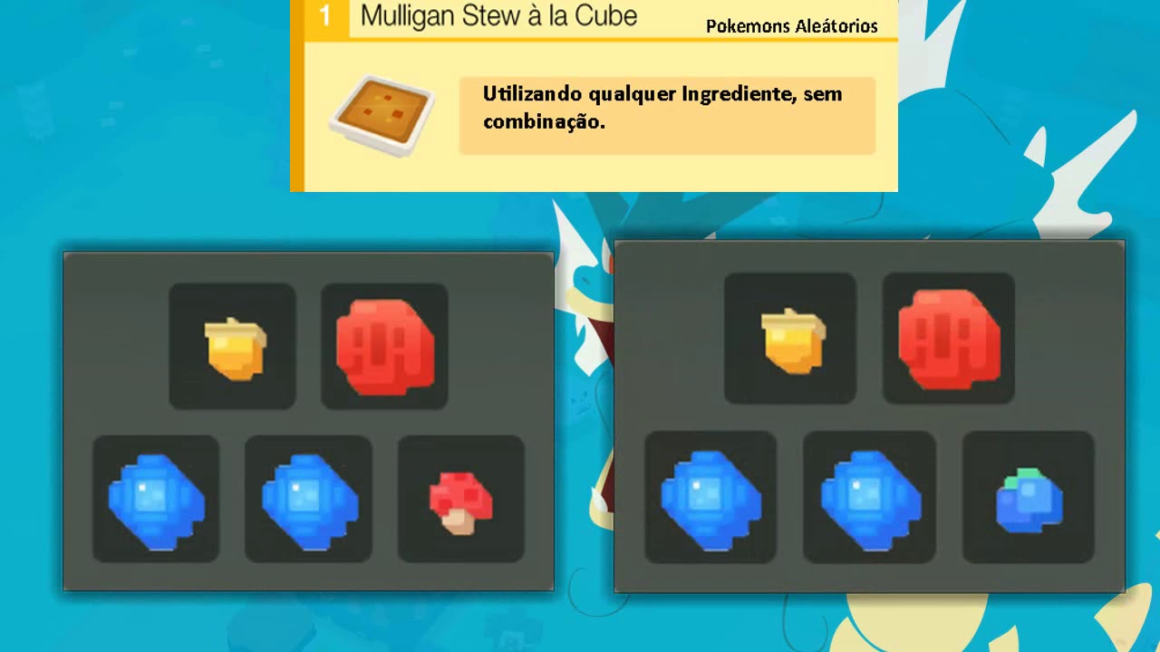 Pokemon Quest - Como fazer as receitas ! [#1] - YouTube