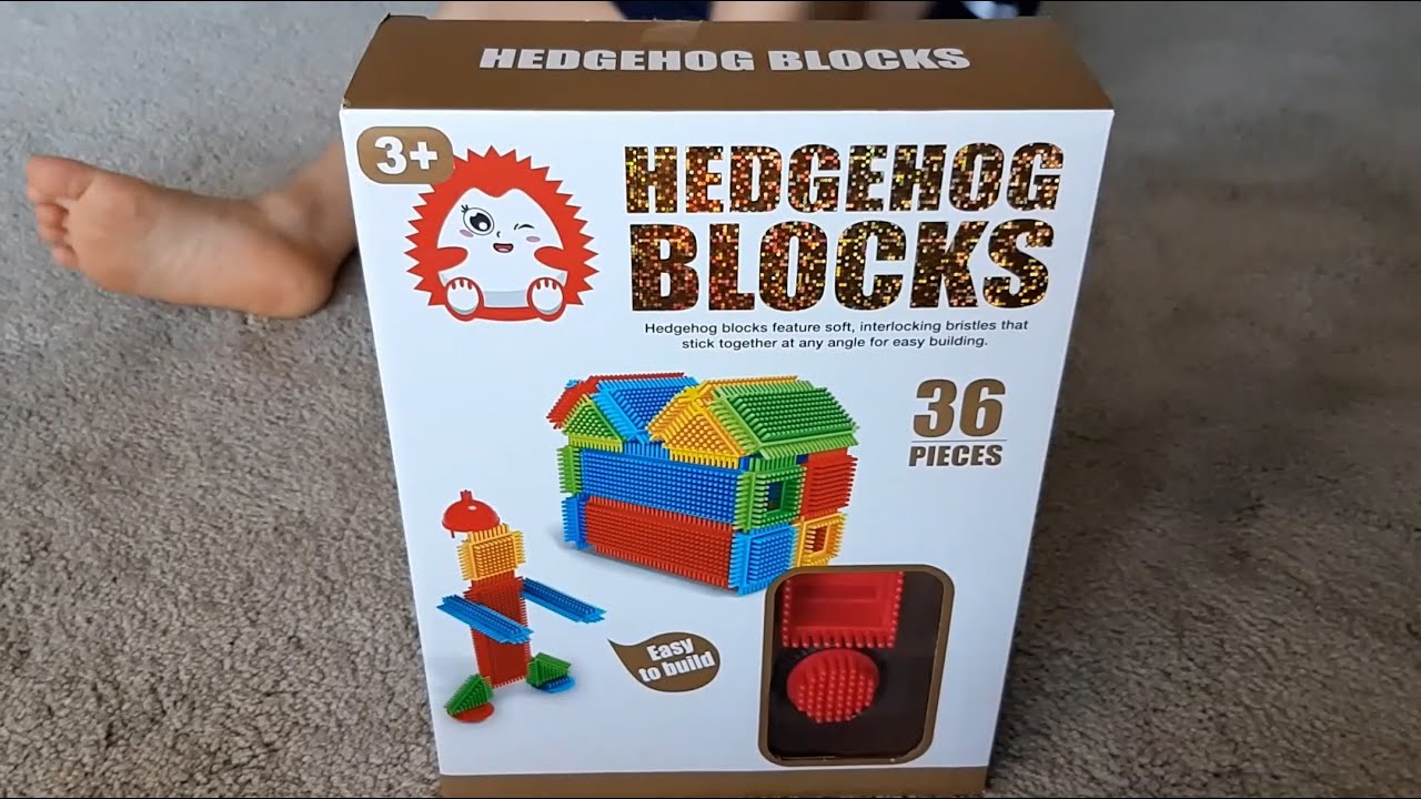 Hedgehog Blocks unboxing (Bristle Blocks)