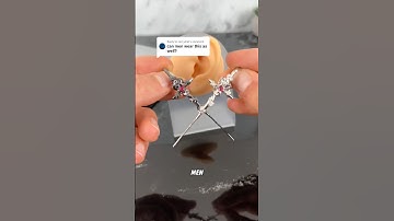 Can men wear our needle hook earrings? 👀 #earrings #men #hook #helix #jewelry #needle #y2kaesthetic