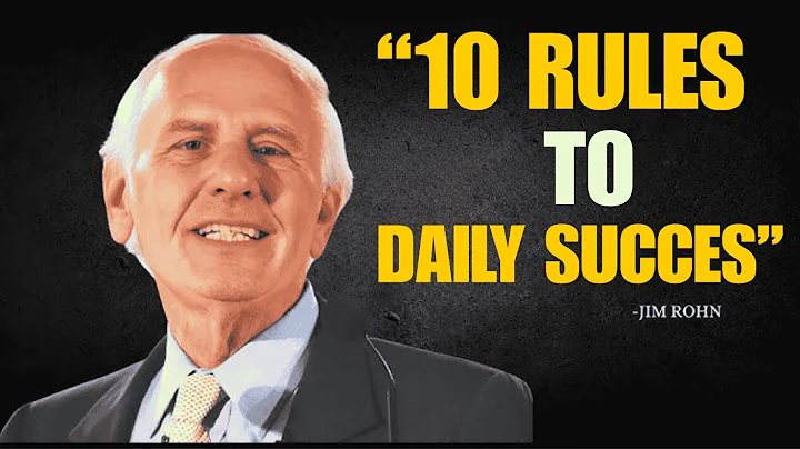 10 daily rules for success that most people ignore | Jim Rohn Success Motivation speech