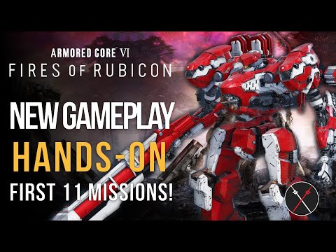 I PLAYED ARMORED CORE 6! First 11 Missions of AC6 Gameplay & Hands-On Impressions