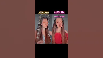 INTERPRETATION POV Athena And Medusa Shorts Youtubeshorts Acting Fyp 