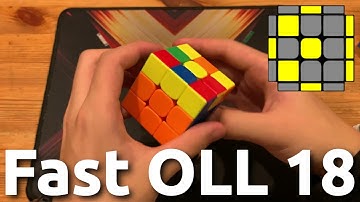 Simple and Surprisingly Good OLL 18 Algorithm (OLL 44 + OLL 57)
