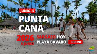 Sargazo Punta Cana Hoy | 5 Junio 2026 | Barceló, Lopesan, Meliá, Paradisus, Secrets
