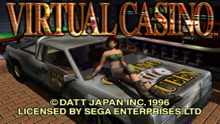 Virtual Casino: Attract Mode (Digital Factory / Natsume - Sega Saturn - 1996)