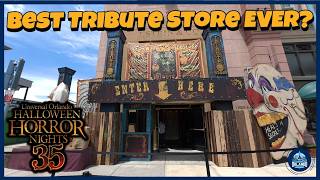 Halloween Horror Nights 35 QUICK Tribute Store Tour! New Merch and Store! @OrlandoExperience