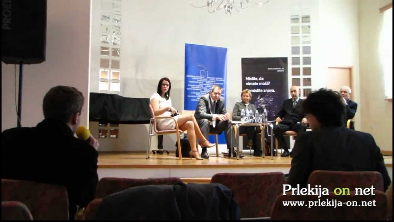 Niko Miholič o primanjkovanju zemlje - Okrogla miza Evropske poti in sredstva za razvoj Slovenije