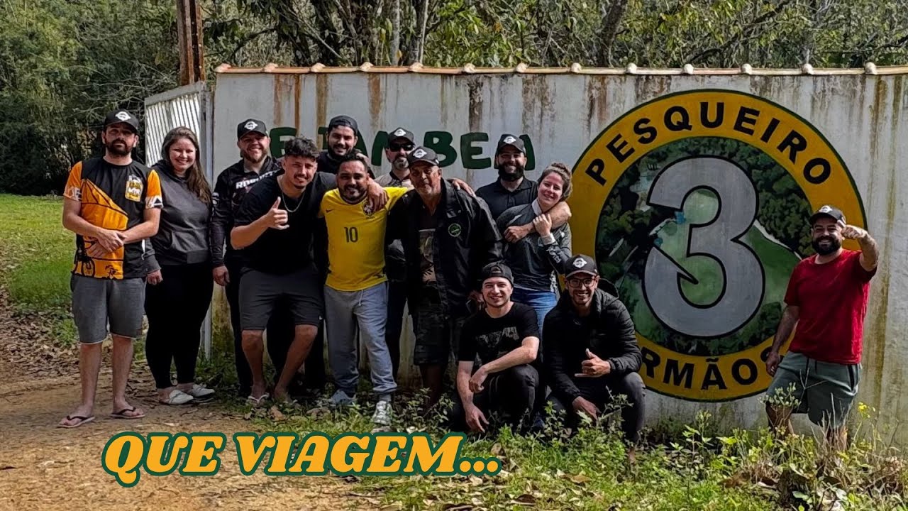 Pesqueiro 3 irmãos pode ser desafiador mas nunca perca de tempo 