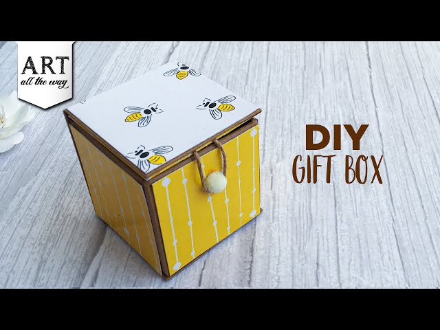 DIY birthday presents: How to make a birthday box - Cushelle