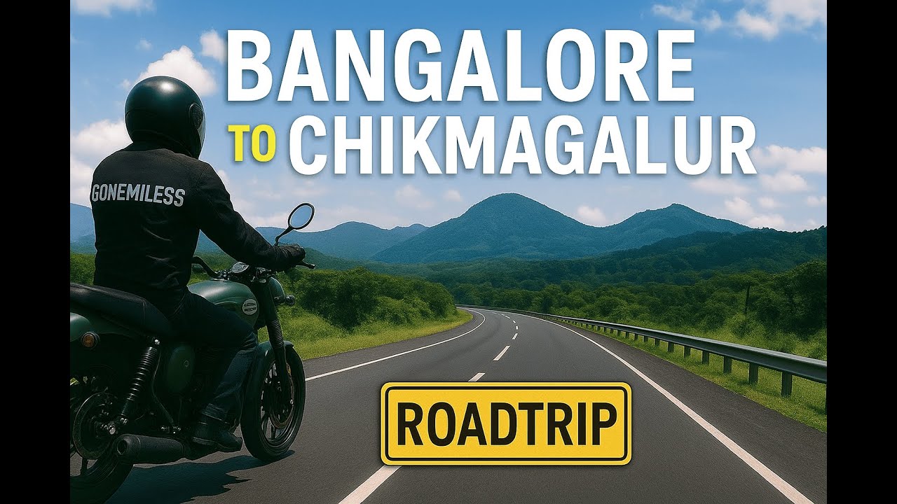 Bangalore to Chikmagalur Bike Ride | Chikkamagaluru | Through Coffee Hills & Cloudy Curves ☕🌫️🏍️