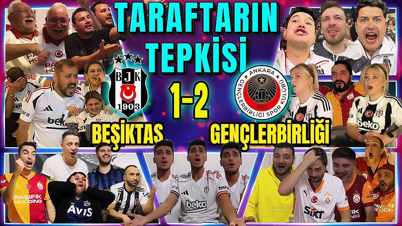 BEŞİKTAŞ DARMADUMAN😱2 DAKİKADA YIKILDI MERT YUHLANDI😤 BEŞİKTAŞ 1-2 GENÇLERBİRLİĞİ TARAFTARIN TEPKİSİ