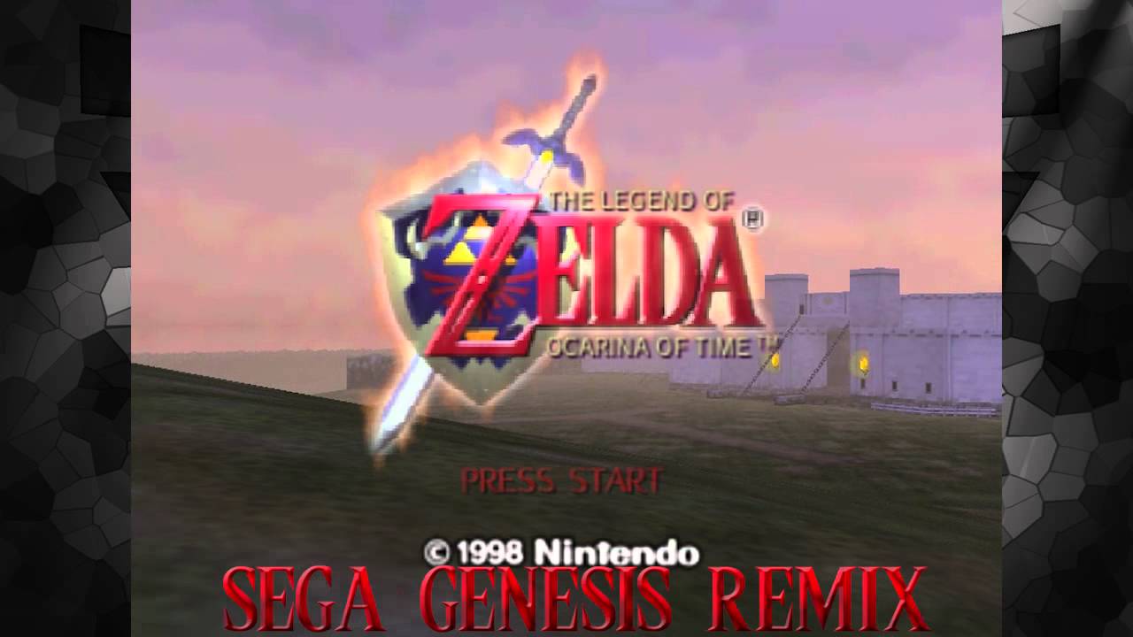 Ocarina of Time Title Theme Genesis Remix YouTube