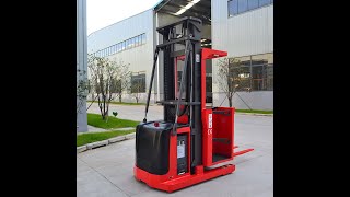 1 ton warehouse lift order picker electric platform industrial truck by Noelift-Forklift 72 views 11 months ago 50 seconds