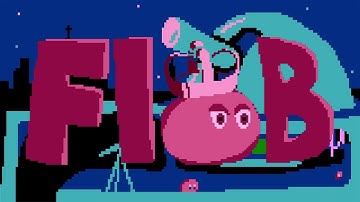 FloB ~ 2021 Homebrew [ATARI 8-BIT] (Stage 1 Play-through)