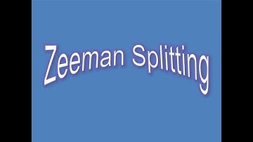 Zeeman Splitting | Explained | Easy Learning | Physics |