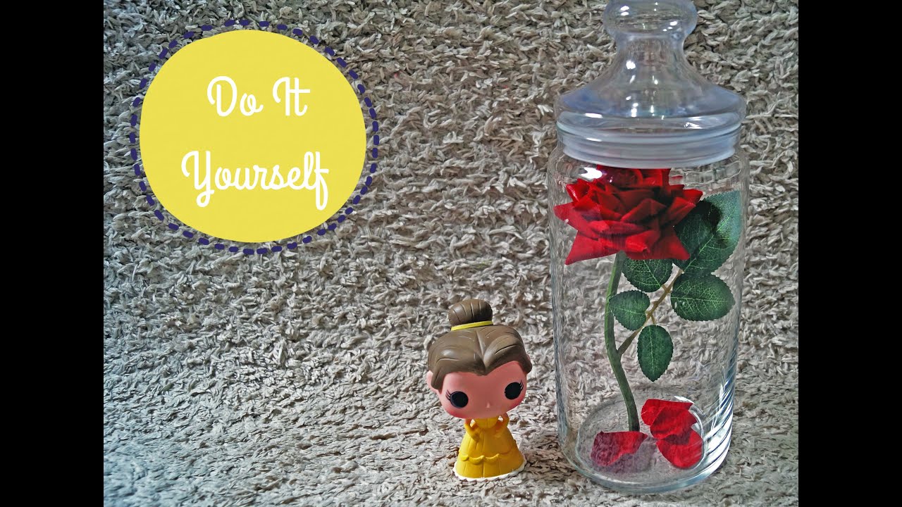 #DIY: Rosa Encantada - Bela e a Fera | SamyraSays