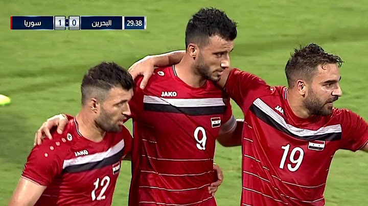 ملخص مباراة البحرين 0-1 سوريا | عمر السومة يسجل وعمر خربين يخرج مصاباً | مباراة ودية 2018/10/11