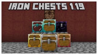 Best Storage Mod For Minecraft 1.19 Iron Chests 1.19
