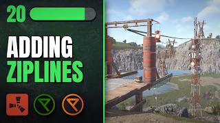 Adding Ziplines And Custom Ziplines - RustEdit | Part 20