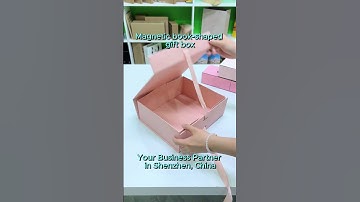 Magnetic book-shaped box ﻿﻿#packagingbox #customization ﻿﻿#giftbox ﻿﻿#foldingbox