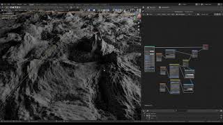 Using Blender Micro-Displacement to create Terrains