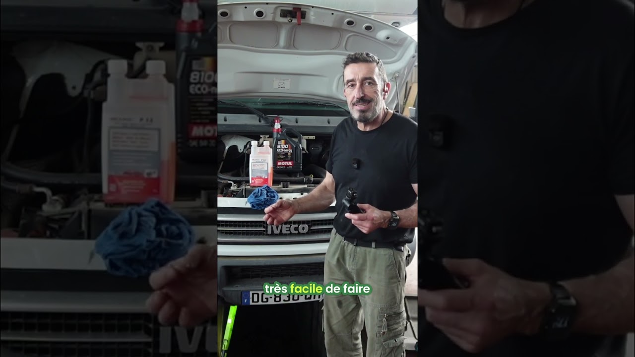 Mécanique Facile : Entretien Moteur Simplifié & Rapide ! #shorts