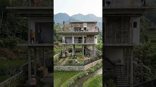 Empty Land to Modern Dream House Transformation