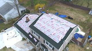 Onyx black shingles from #owenscorning