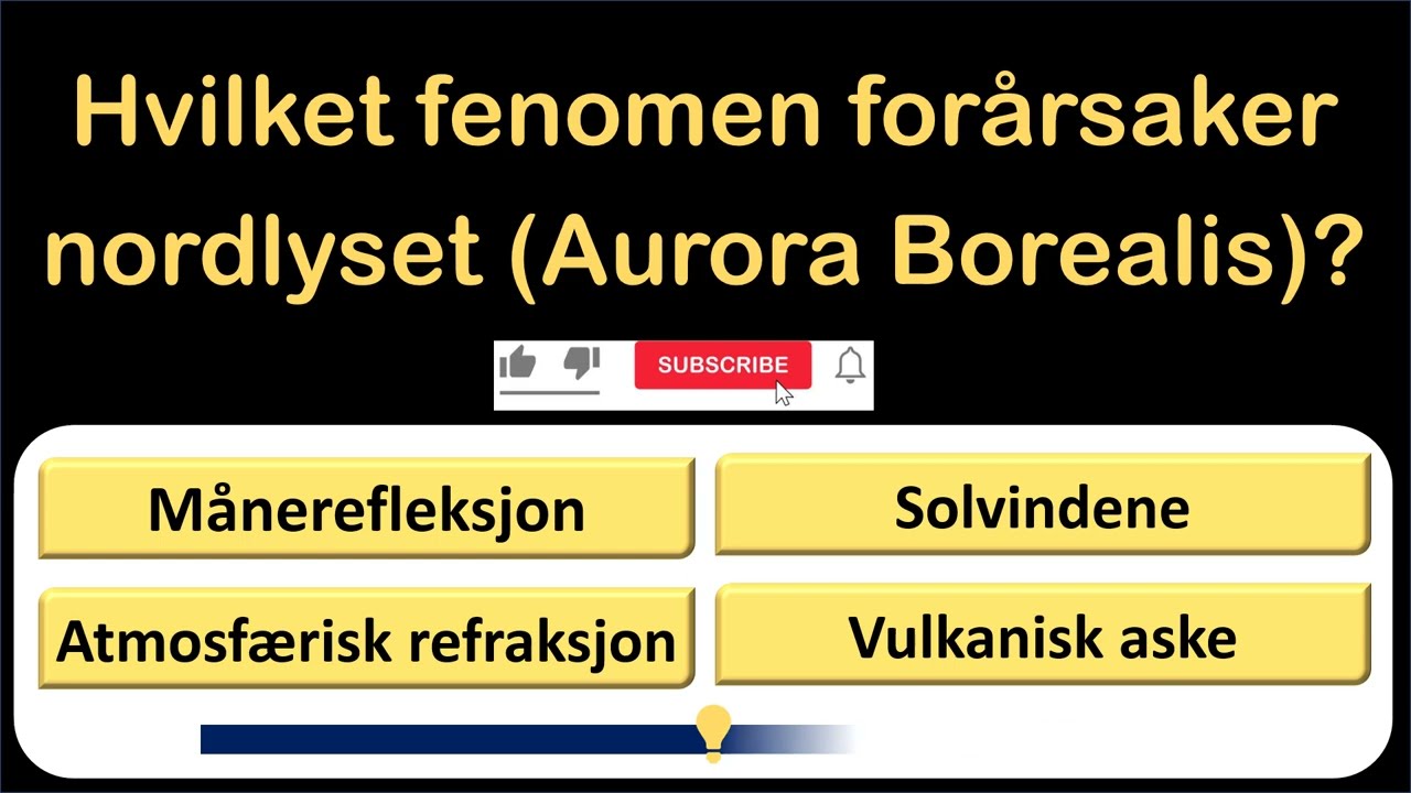 Klarer du 15 av 15? 🧠 Den Store Norske Quiz-testen!