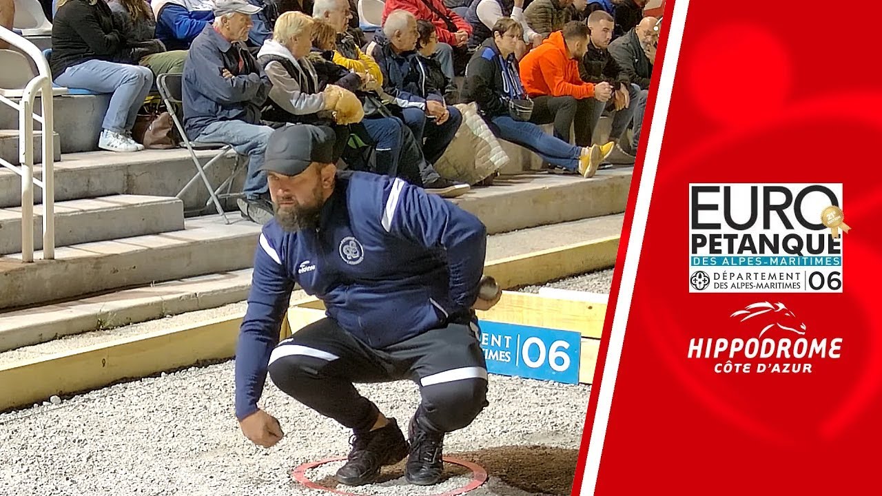 Miniature : 16ème CAZES vs CLERE : Europétanque des Alpes-Maritimes 2023 à Cagnes-sur-Mer