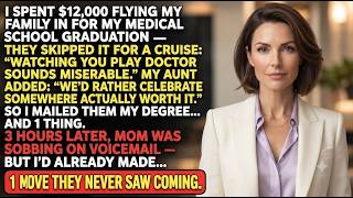 My Parents Skipped My Graduation for a Cruise — Then Texted: “Playing Doctor Sounds Miserable”