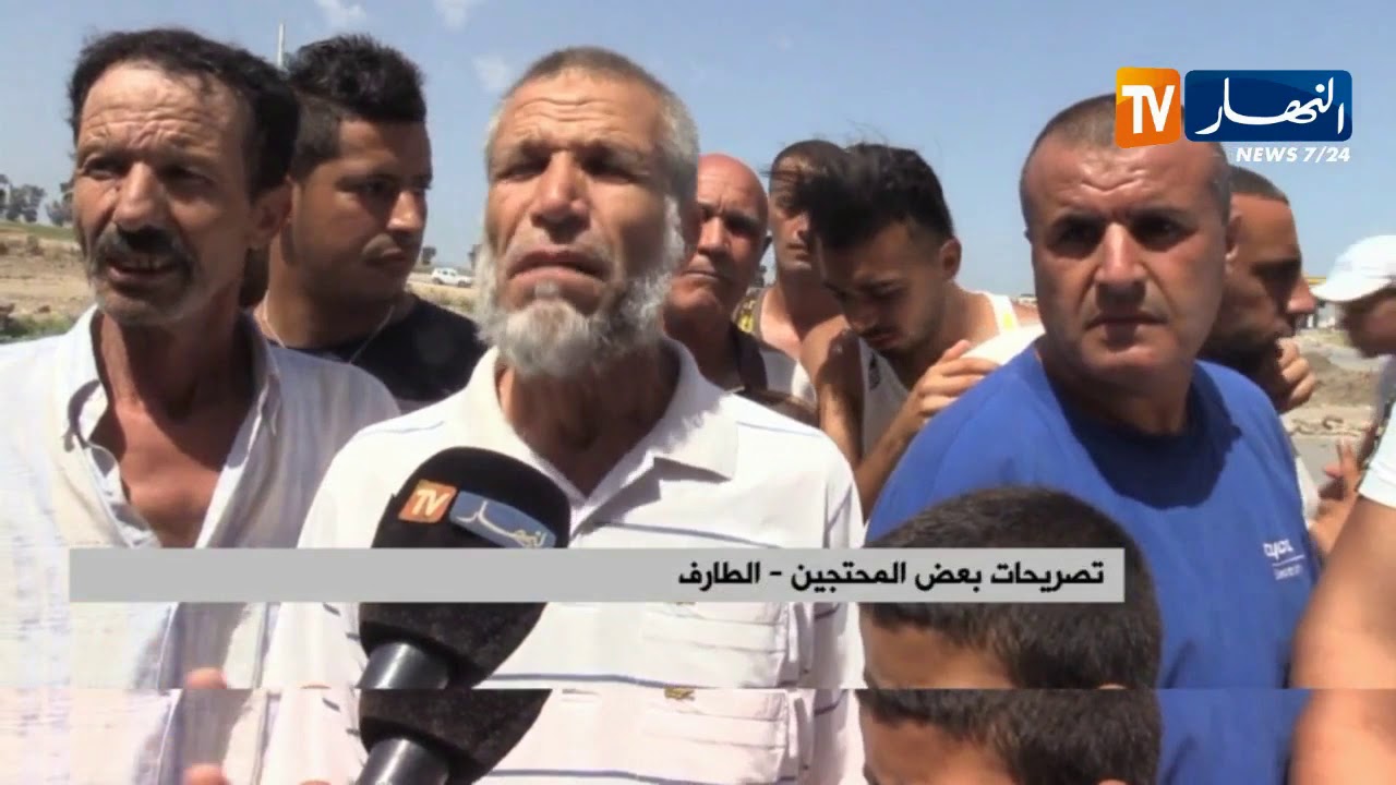 الطارف: سكان بلدية الذرعان يغلقون منافذ المدينة إحتجاجا على الماء و مشاكل أخرى