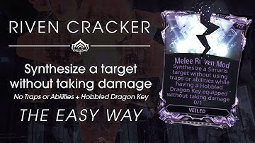 Warframe: Riven Cracker - Scanning without taking damage - The "easy" way