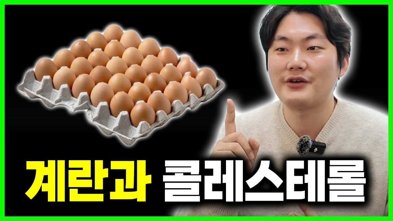 60대 이후 계란 먹는 법, 콜레스테롤 걱정 끝
