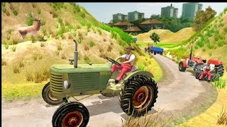Cargo Tractor Trolley Farming Simulator - Offroad Heavy Transporter Driving 2021 - Android GamePlay screenshot 2