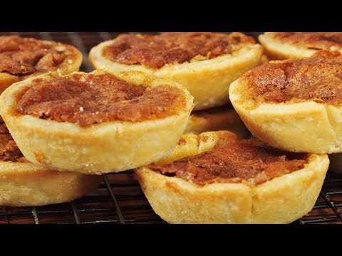Butter Tarts Recipe Demonstration - Joyofbaking.com