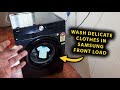 How To Wash Delicate Clothes In Samsung Front Load Washing Machine!
